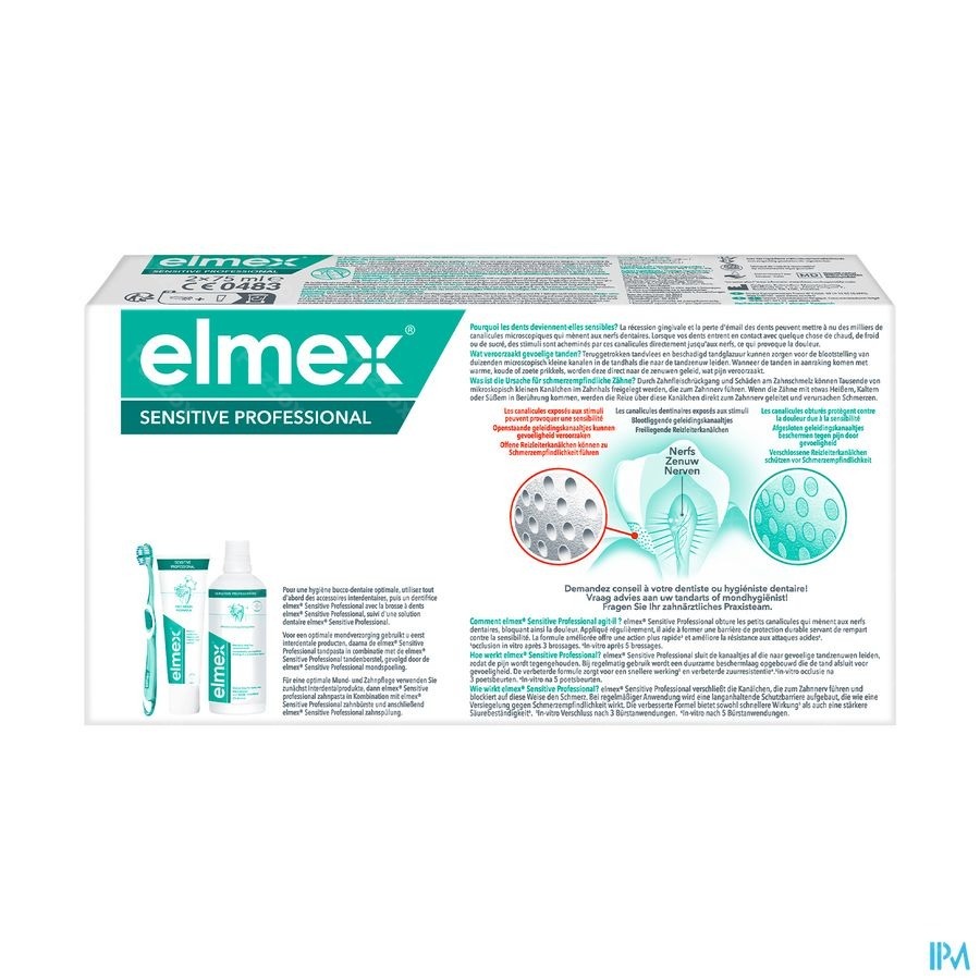 Elmex Sensitive Professional Tandpasta Tube 2x75ml