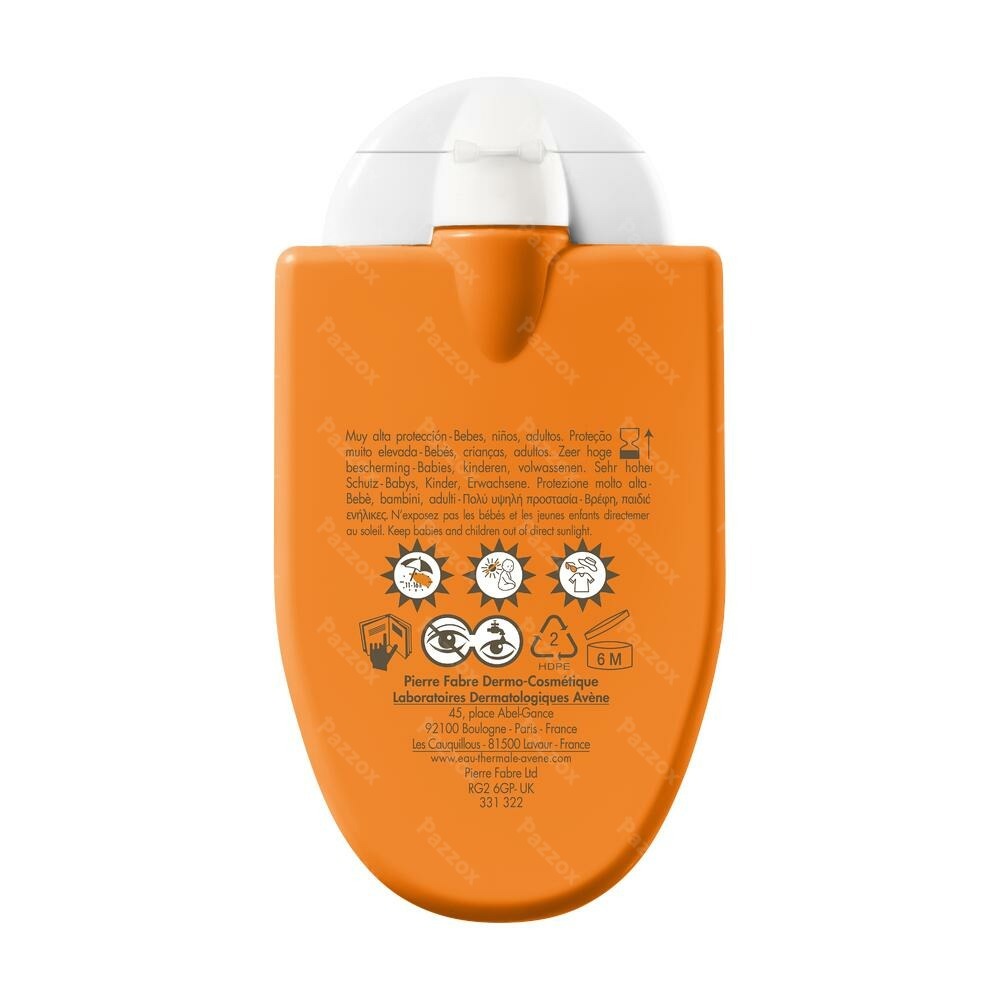 Avène Zonnecrème Familie SPF50+ 30ml