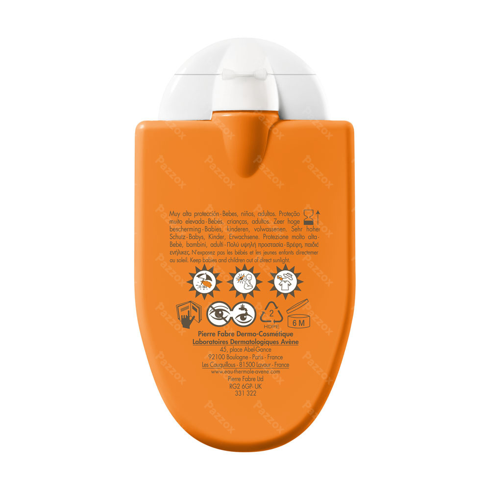 Avène Zonnecrème Familie SPF50+ 30ml