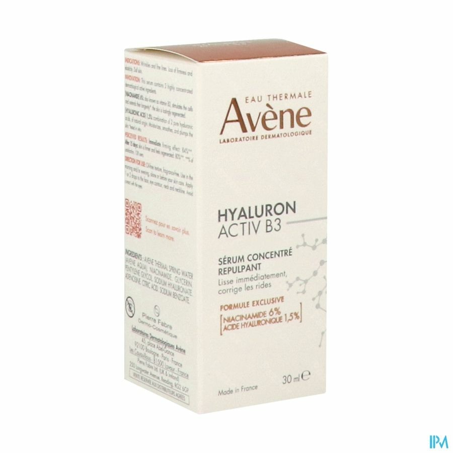 Avène Hyaluron Activ B3 Geconcentreerd Opvullend Serum 30ml