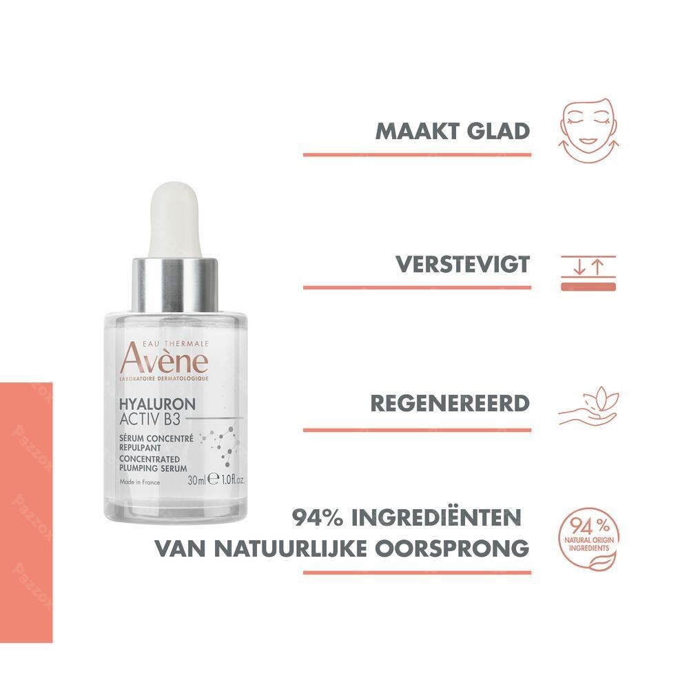 Avène Hyaluron Activ B3 Geconcentreerd Opvullend Serum 30ml