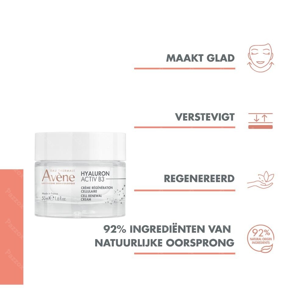 Avène Hyaluron Activ B3 Celvernieuwende Crème 50ml