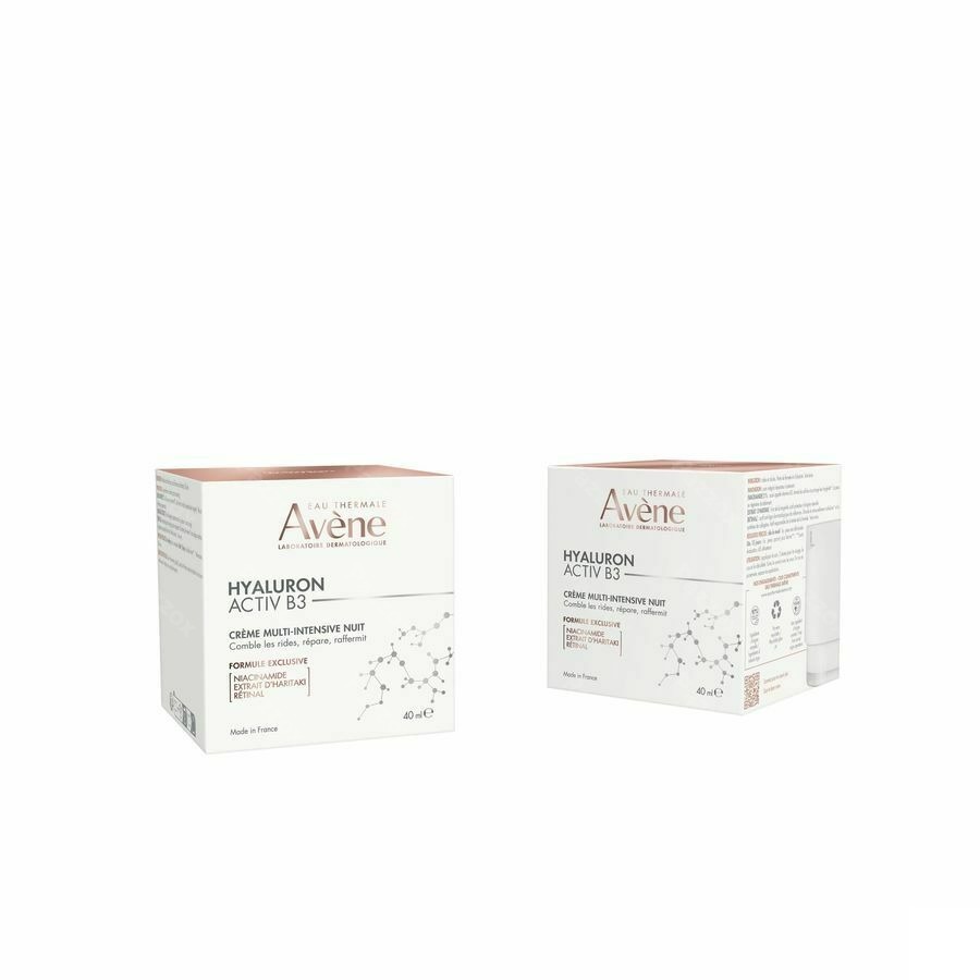 Avène Hyaluron Activ B3 Multi-Intensief Nachtcrème 40ml
