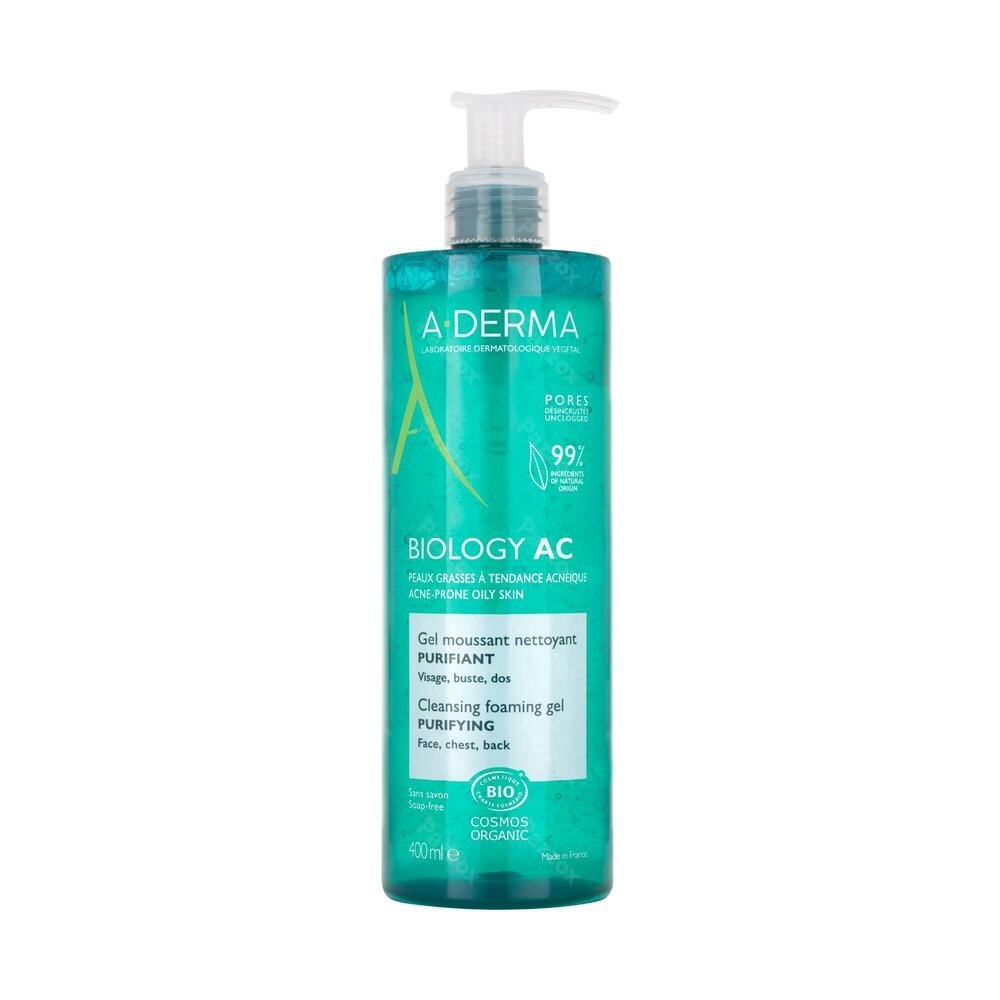 A-Derma Biology Acne Zuiverende Schuimgel 400ml