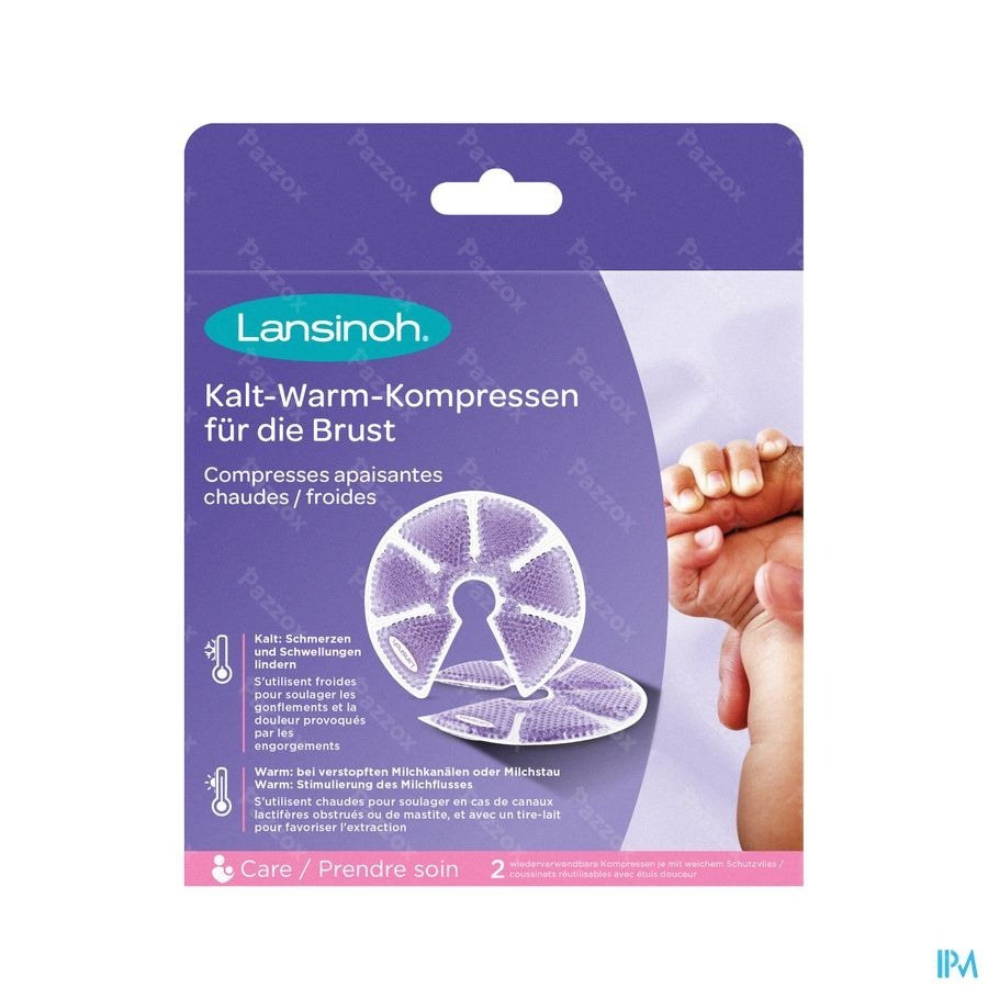 Lansinoh Therapearl 3in1 Borsttherapie Warm-koud 2