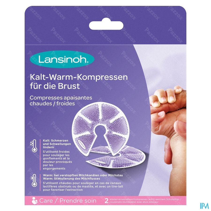 Lansinoh Therapearl 3in1 Borsttherapie Warm-koud 2