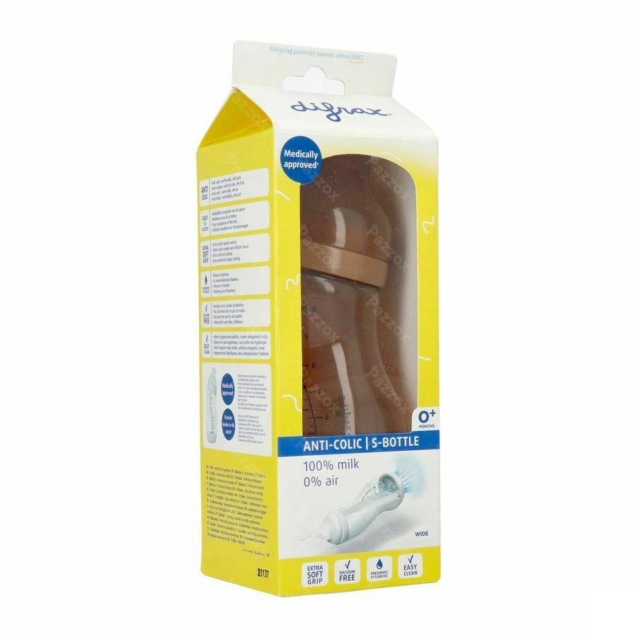 Difrax S-fles Natural Caramel 310ml