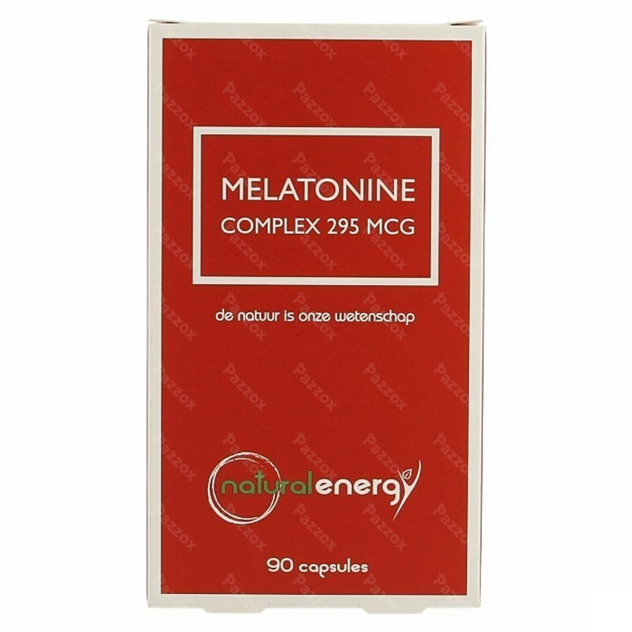 Natural Energy Melatonine Complex 295mcg 90 Plantaardige Capsules