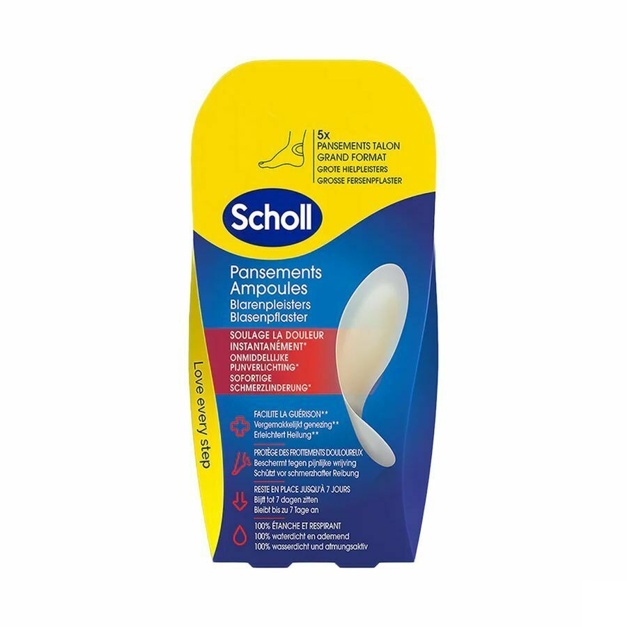 Scholl Blarenpleisters Grote Hiel 5 Stuks