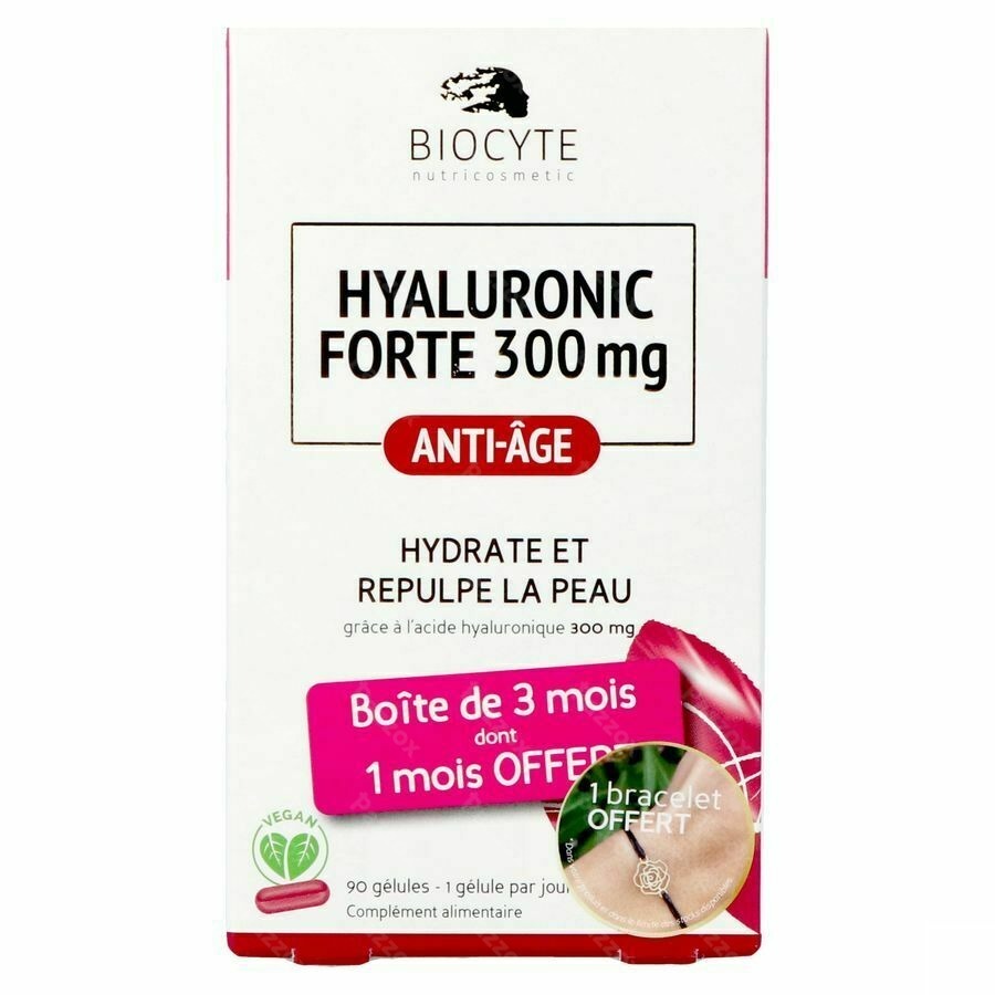 Biocyte Hyaluronic Forte 300mg 90 Capsules