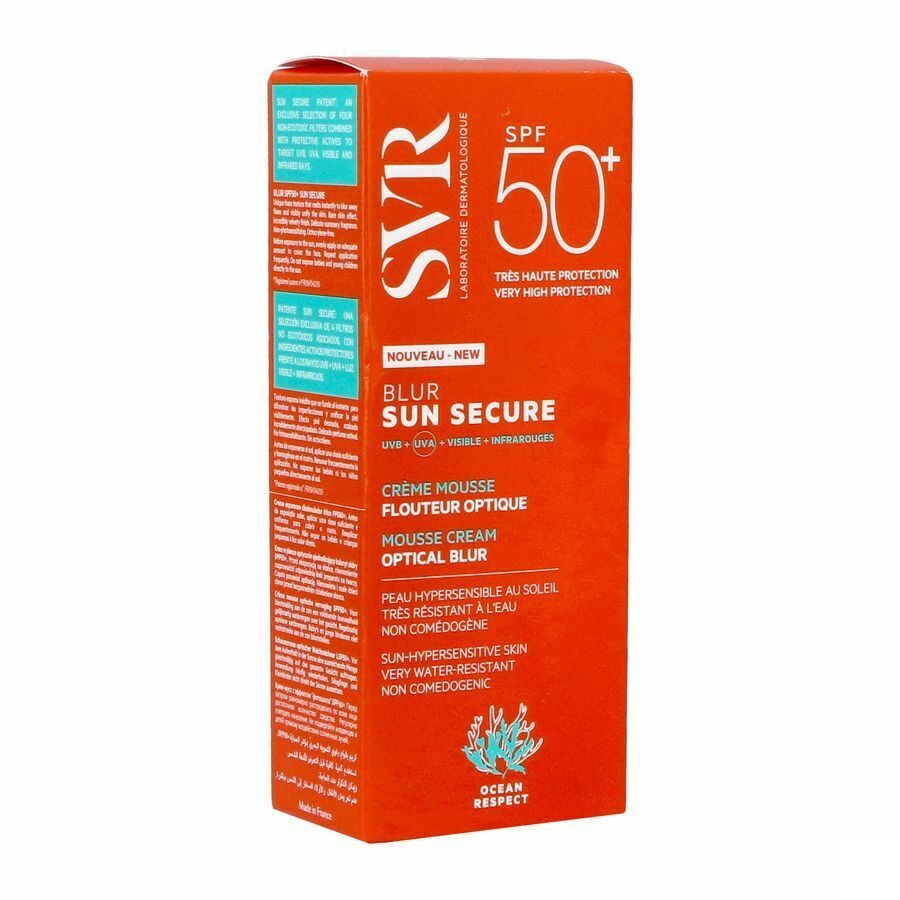SVR Sun Secure Blur Zonnecrème SPF50 50ml
