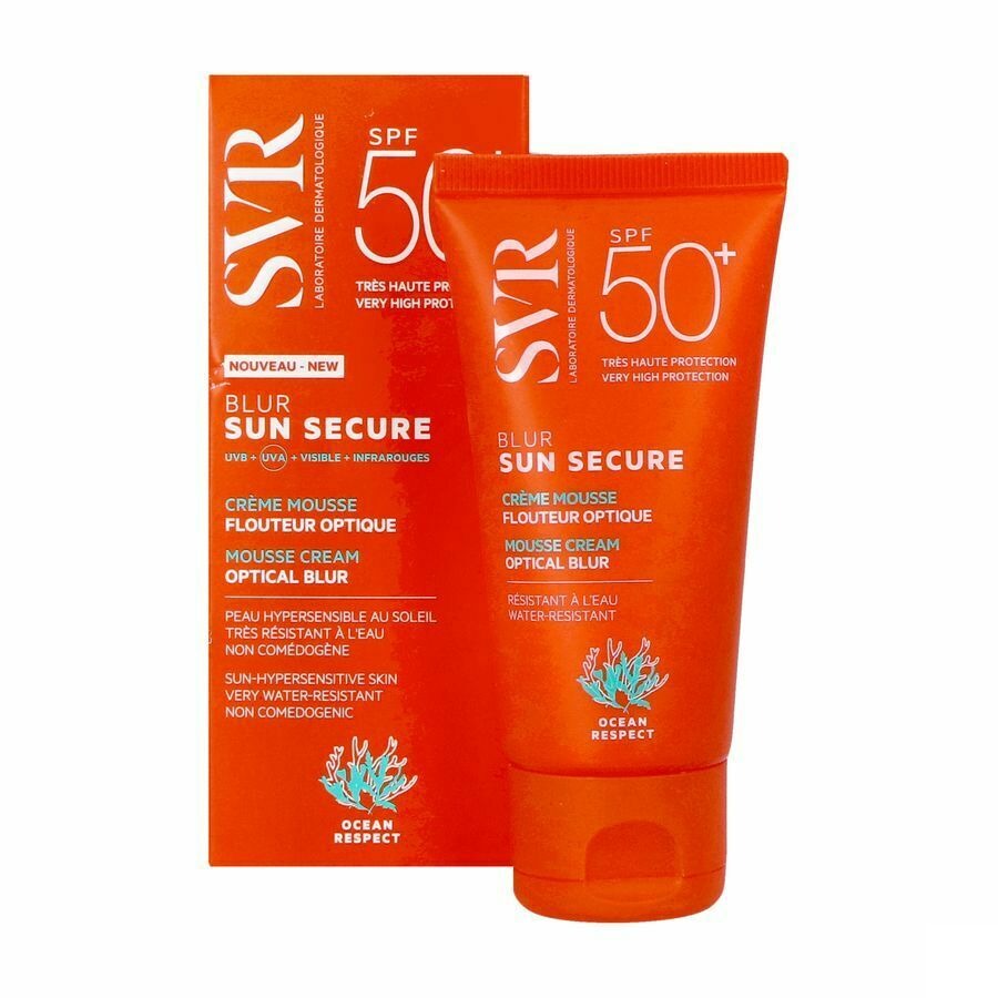 SVR Sun Secure Blur Zonnecrème SPF50 50ml