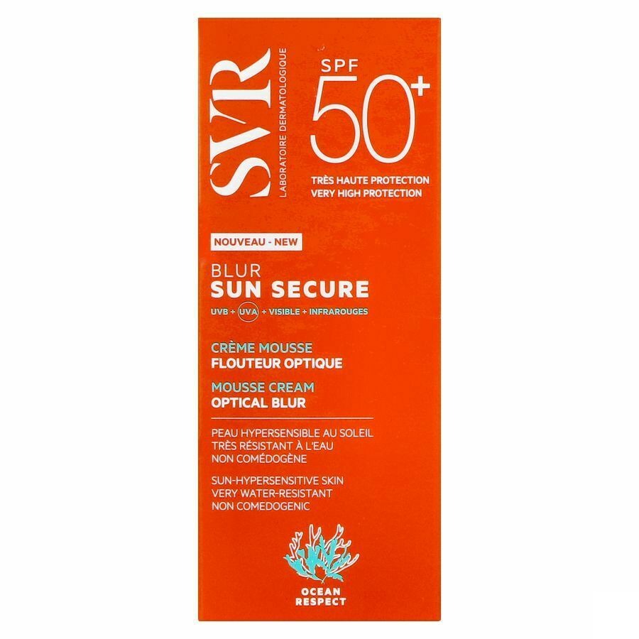 SVR Sun Secure Blur Zonnecrème SPF50 50ml