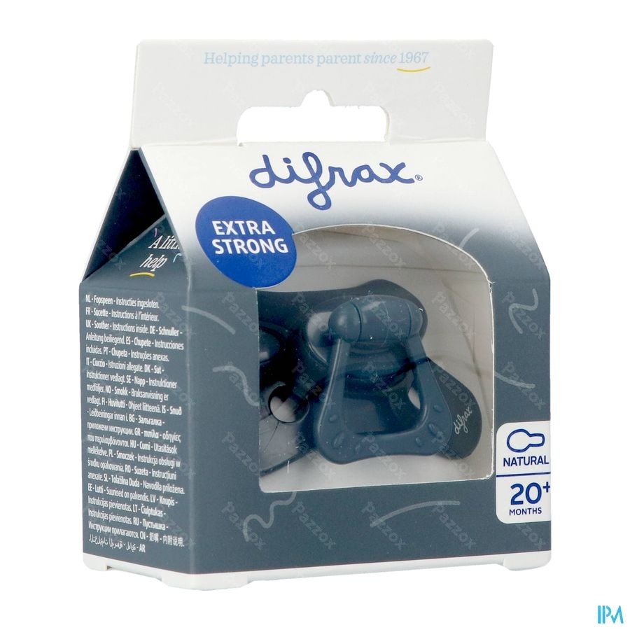 Difrax Fopspeen Natural 20m+ Uni Blackberry