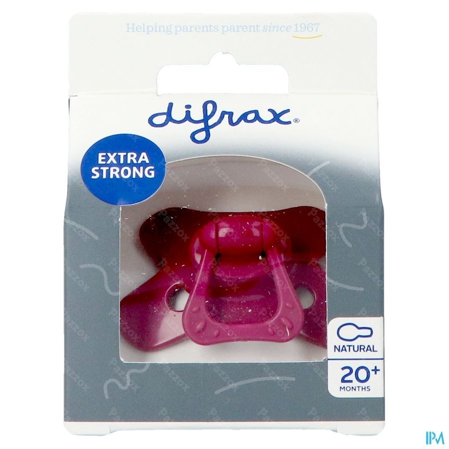 Difrax Fopspeen Natural 20m+ Uni Wildberry