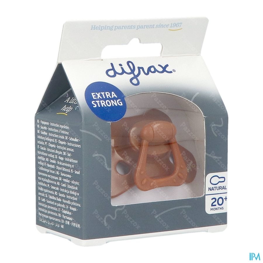 Difrax Fopspeen Natural 20m+ Uni Cinnamon