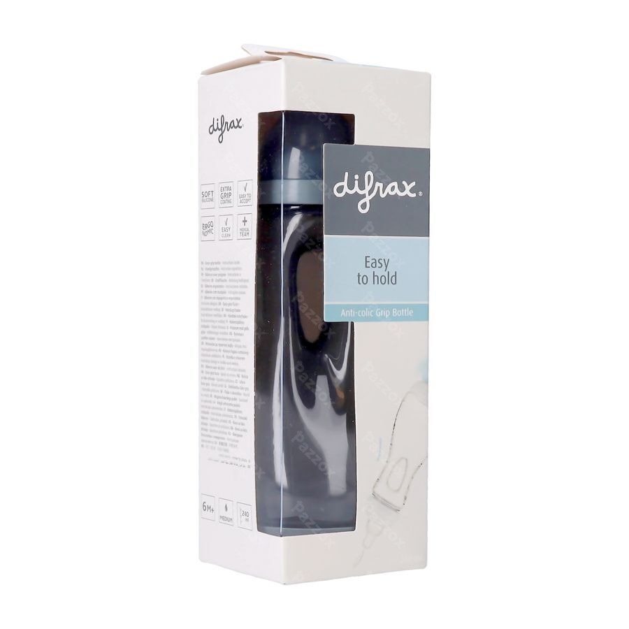 Difrax Handgreepfles Stone 240ml