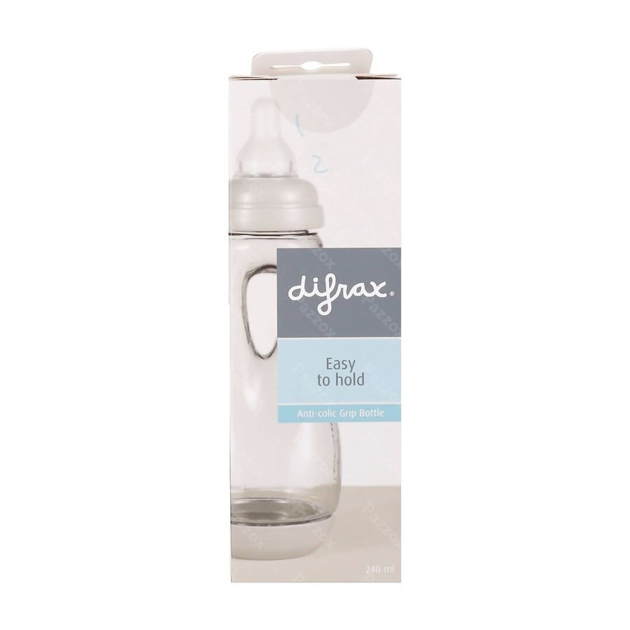 Difrax Handgreepfles Stone 240ml
