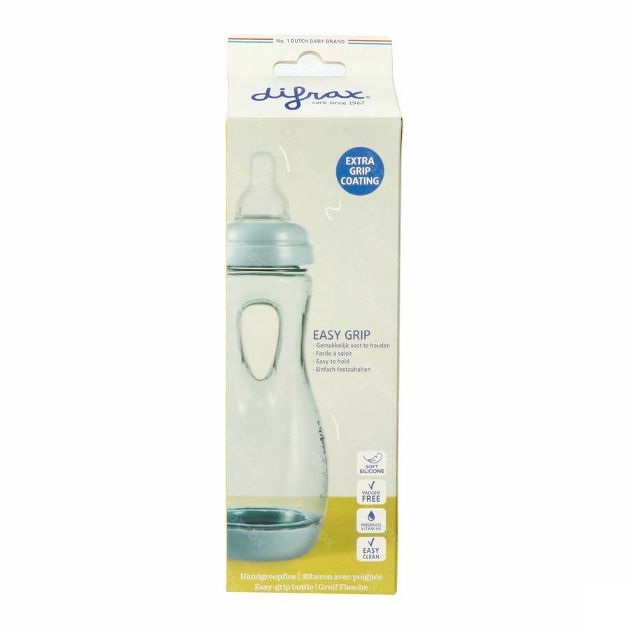 Difrax Handgreepfles Sage 240ml
