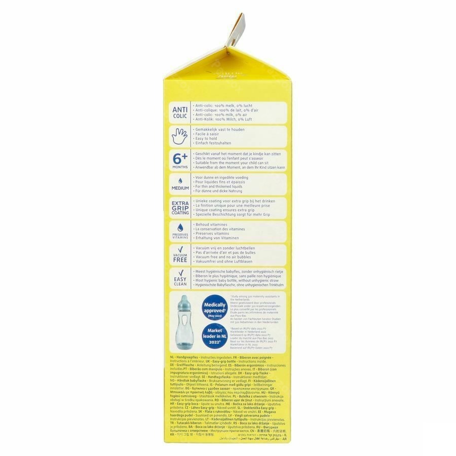 Difrax Handgreepfles Sage 240ml