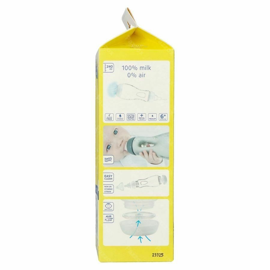 Difrax Handgreepfles Sage 240ml