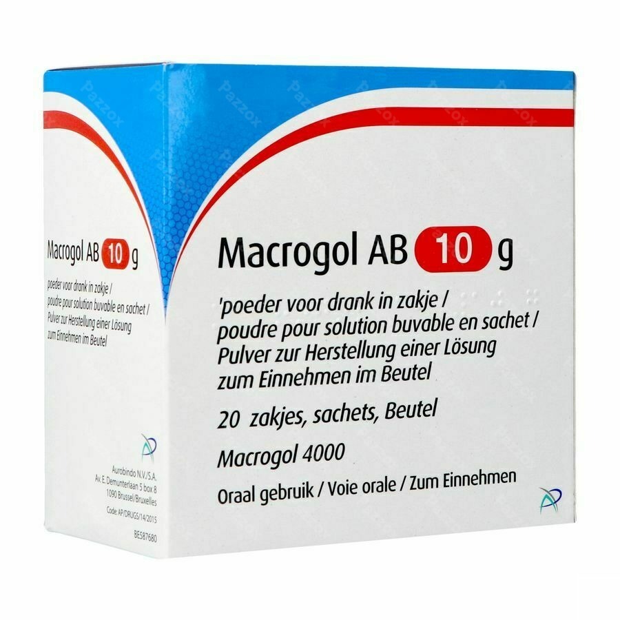 Macrogol AB 10g Poeder 20 Zakjes