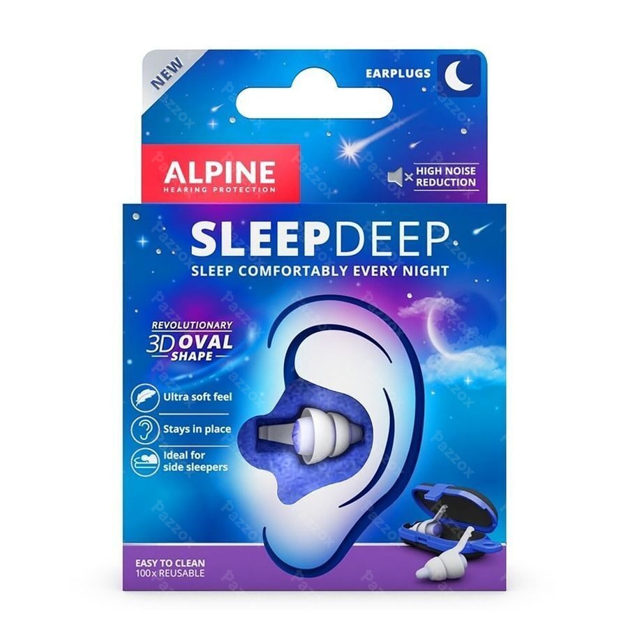 Alpine SleepDeep 1 Paar Oordoppen 