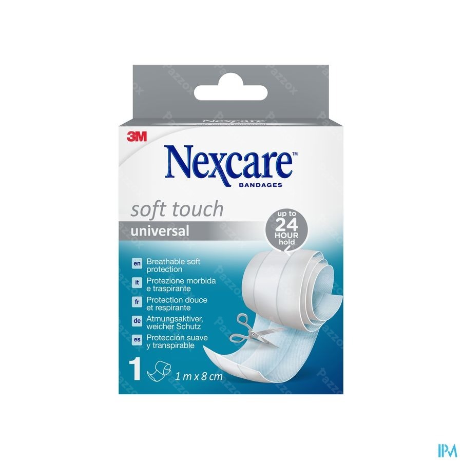 Nexcare 3m Universal Soft Touch Pleister 1mx8cm 1