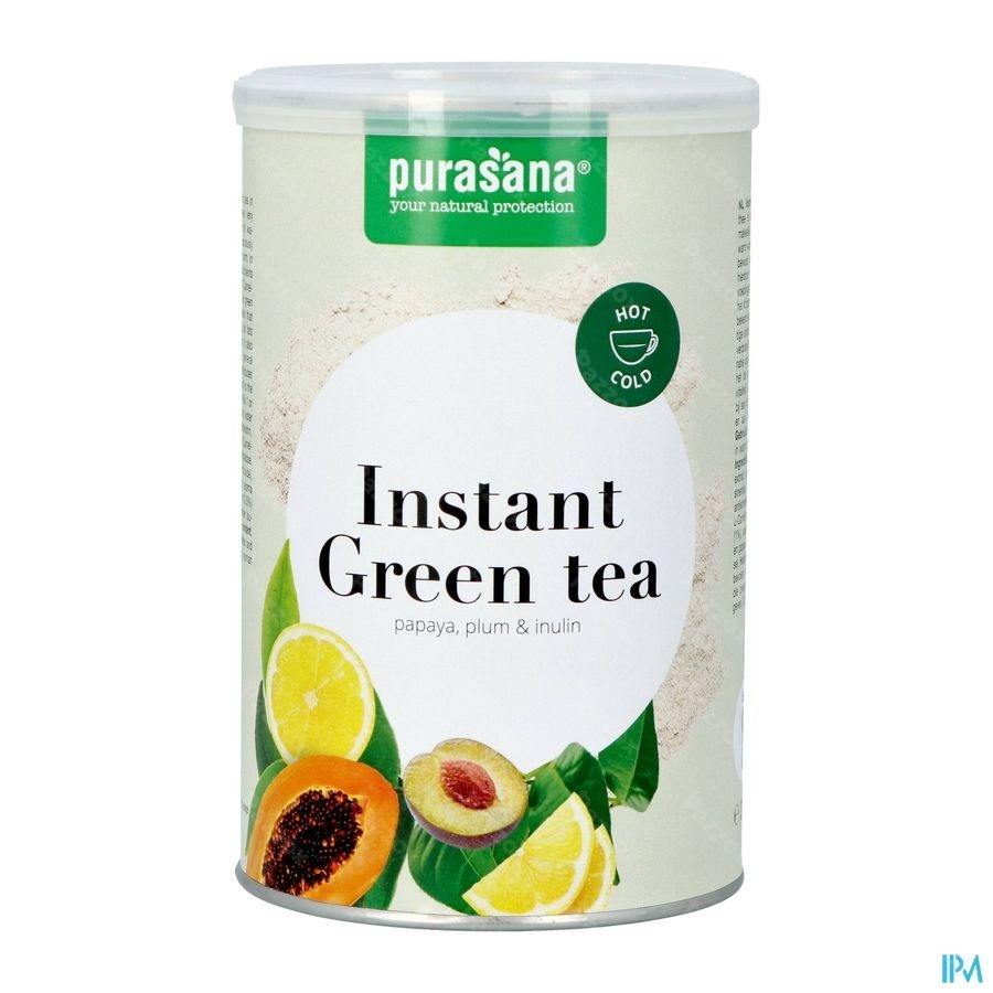 Plantapol Green Tea Instant Papaya Pruim Pdr 200g