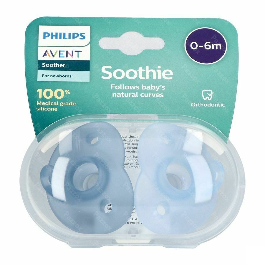 Philips Avent Fopspeen +0m Soothie Boy 2