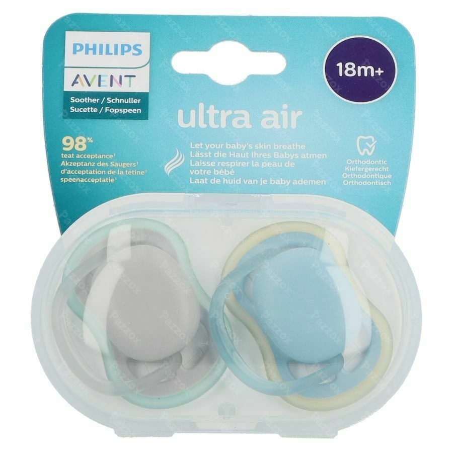 Philips Avent Fopspeen +18m Air Neutraal 2