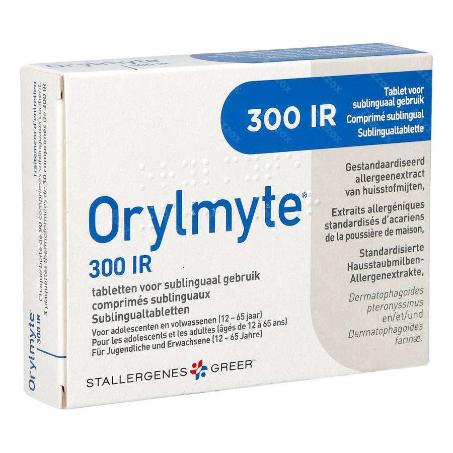 Orylmyte 300ir Comp Sublinguaal 90