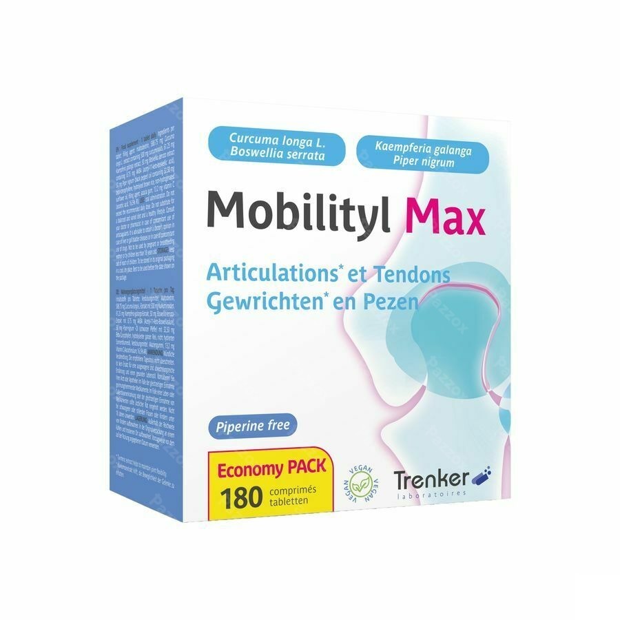 Mobilityl Max Gewrichten en Pezen 180 Tabletten