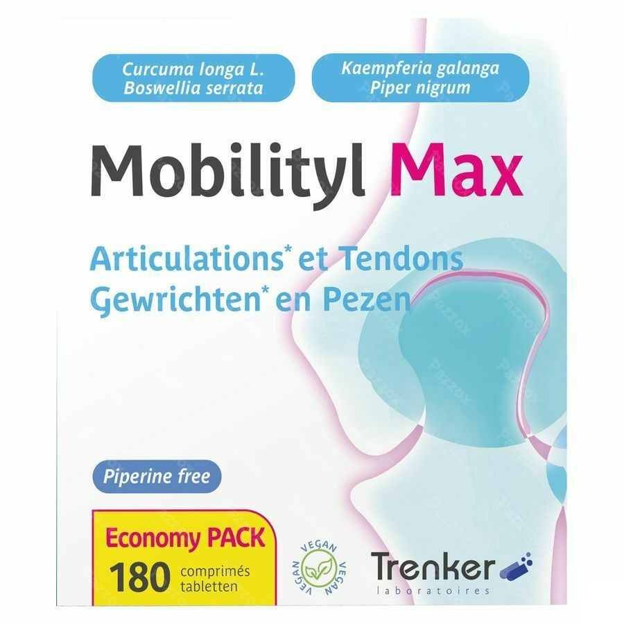 Mobilityl Max Gewrichten en Pezen 180 Tabletten
