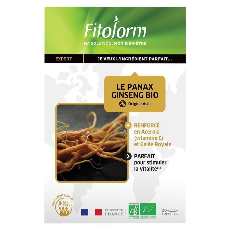 Bio Ginseng Panax Amp 20 Fitoform