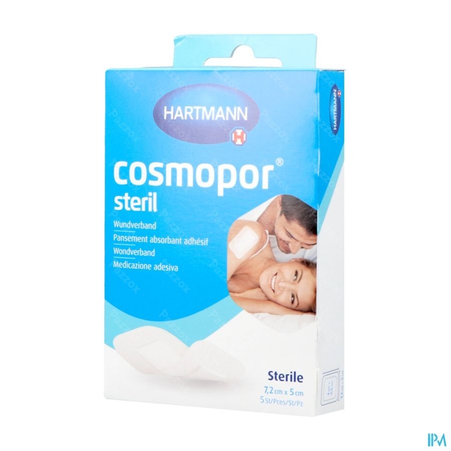 Cosmopor Sterile Selfcare 7,2x5cm 5