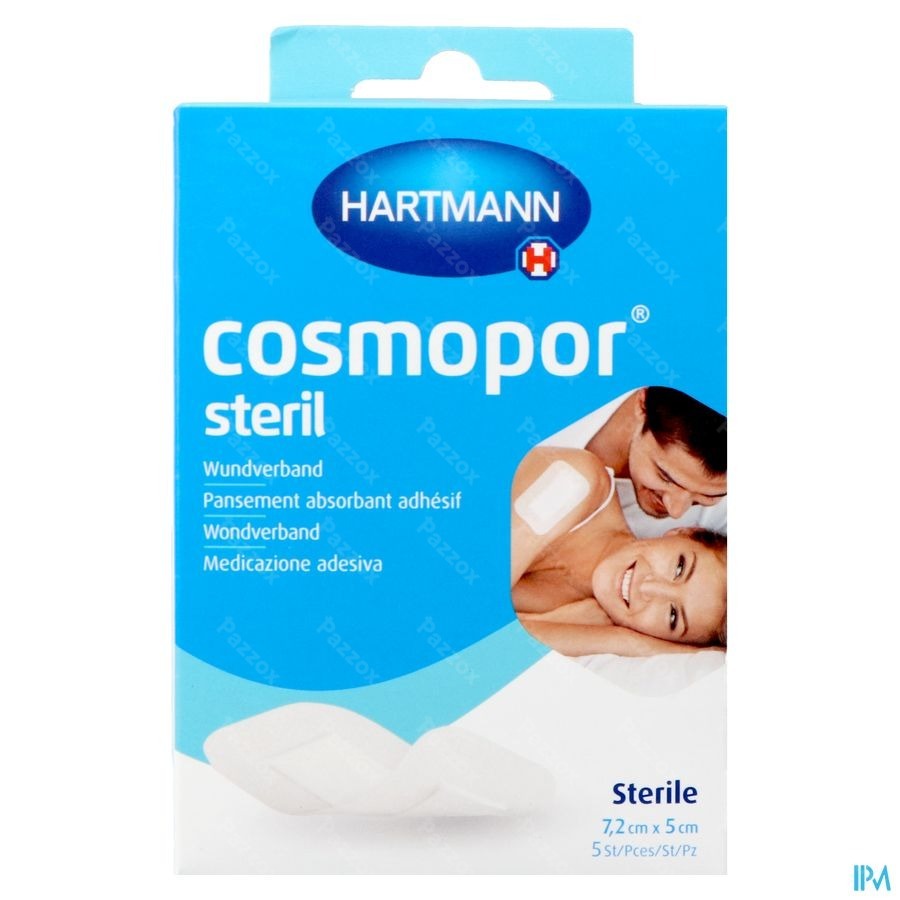 Cosmopor Sterile Selfcare 7,2x5cm 5