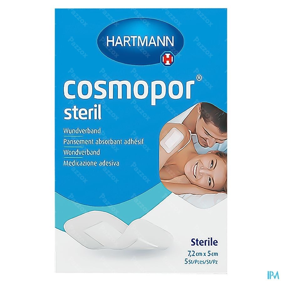 Cosmopor Sterile Selfcare 7,2x5cm 5