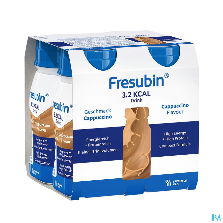 Fresubin 3.2kcal Drink Cappucino 4x125ml