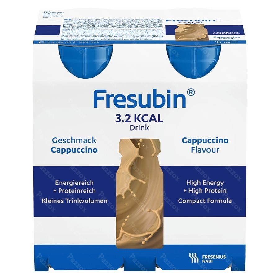 Fresubin 3.2 Kcal Drink Cappucino 4x125ml
