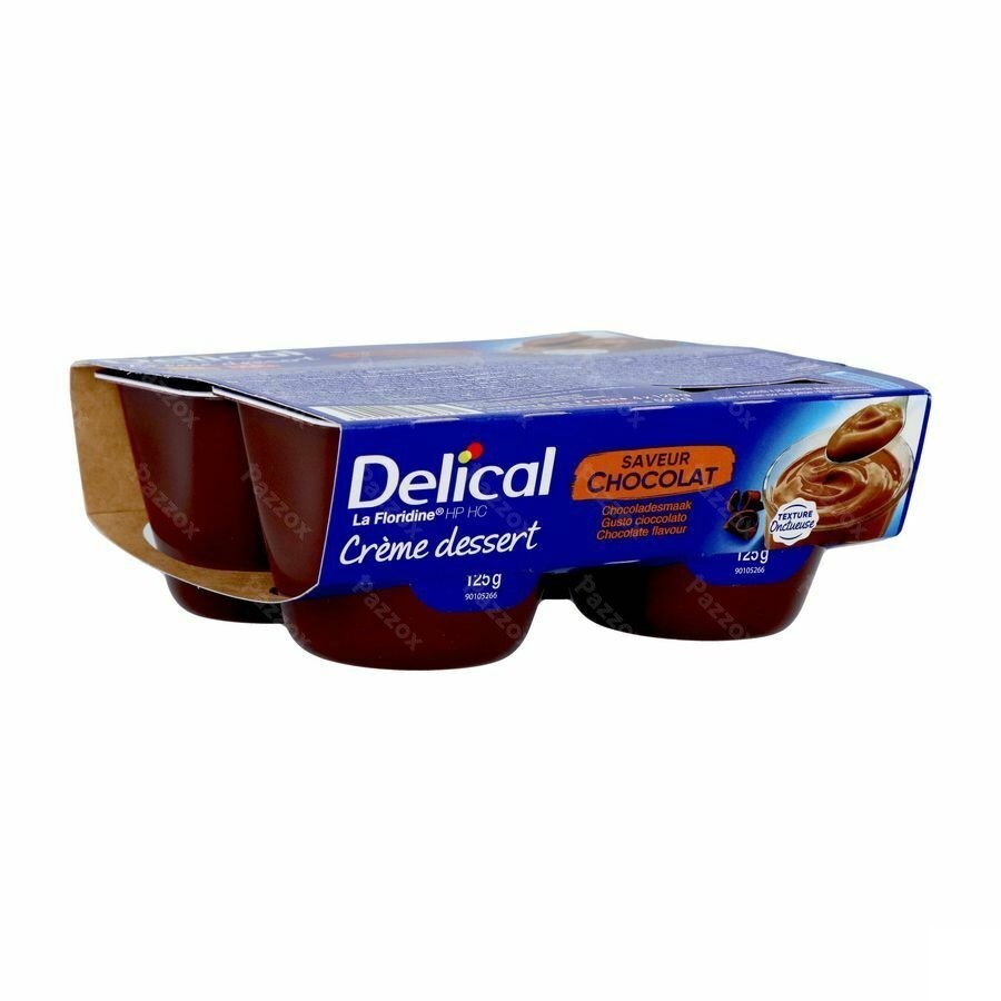 Delical Creme Dessert La Floridine Chocola 4x125g