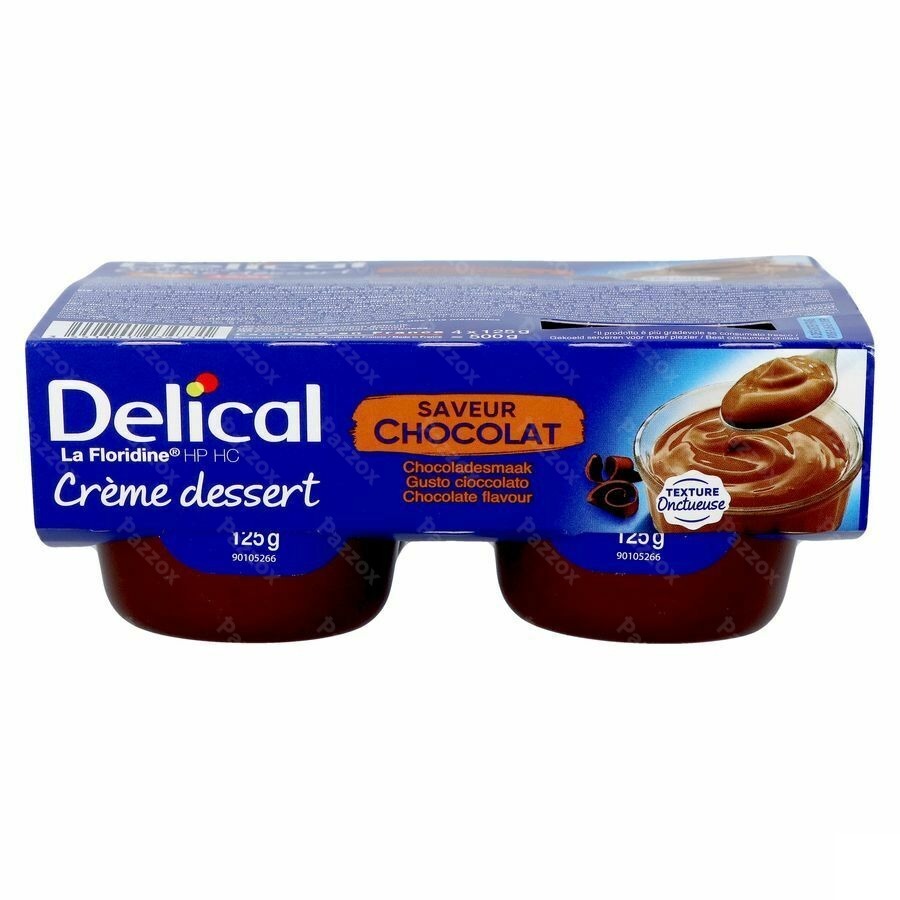 Delical Creme Dessert La Floridine Chocola 4x125g