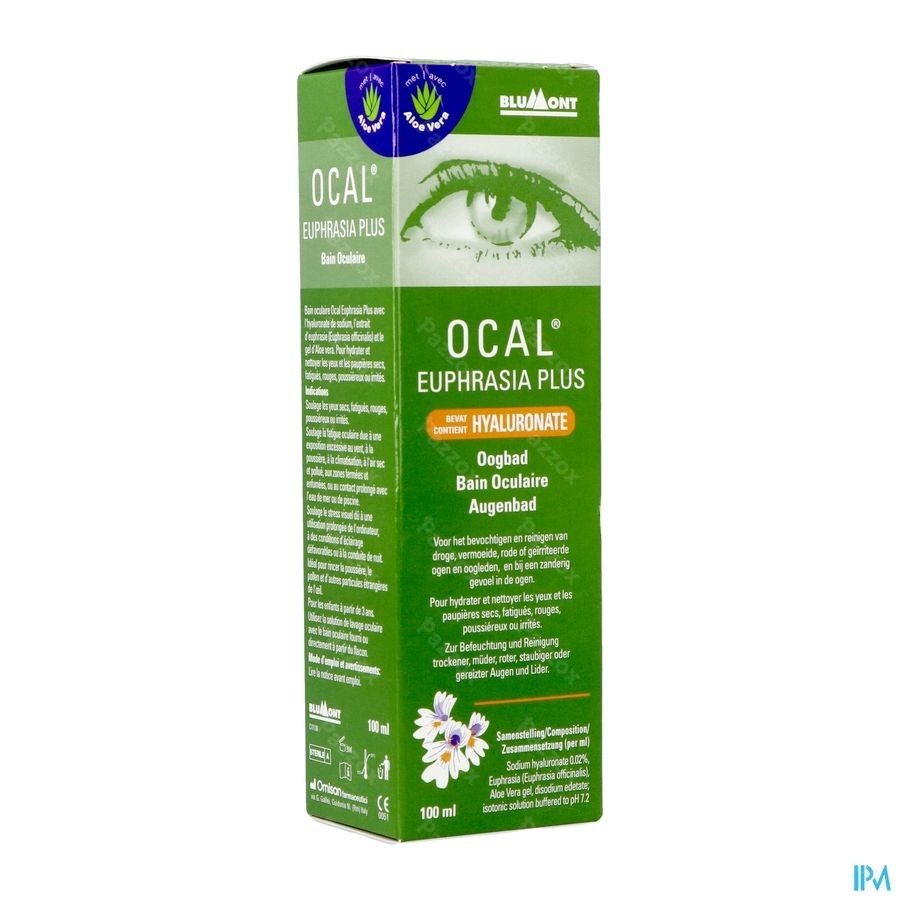 Ocal Euphrasia Plus Oogbad 100ml