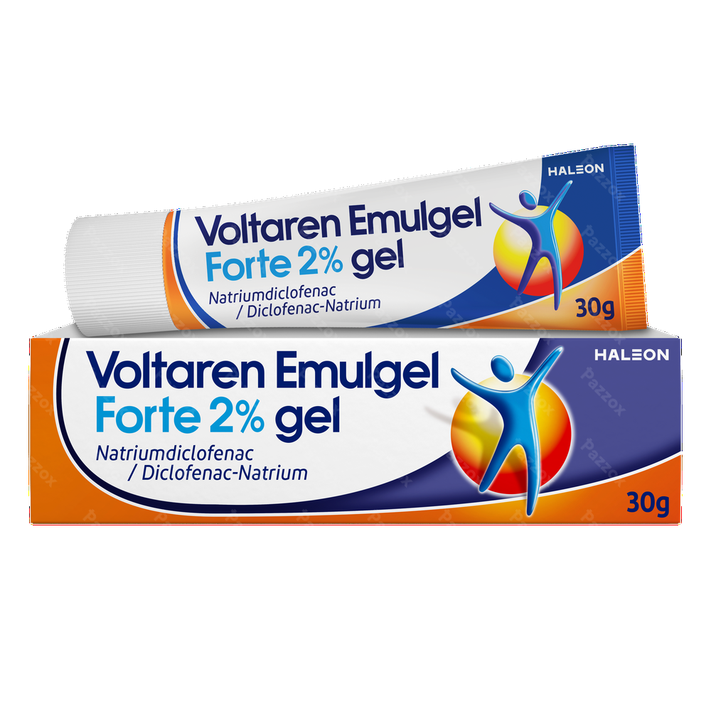 Voltaren Emulgel Forte 2% Pijnverlichtende Gel Spieren En Gewrichten 30g