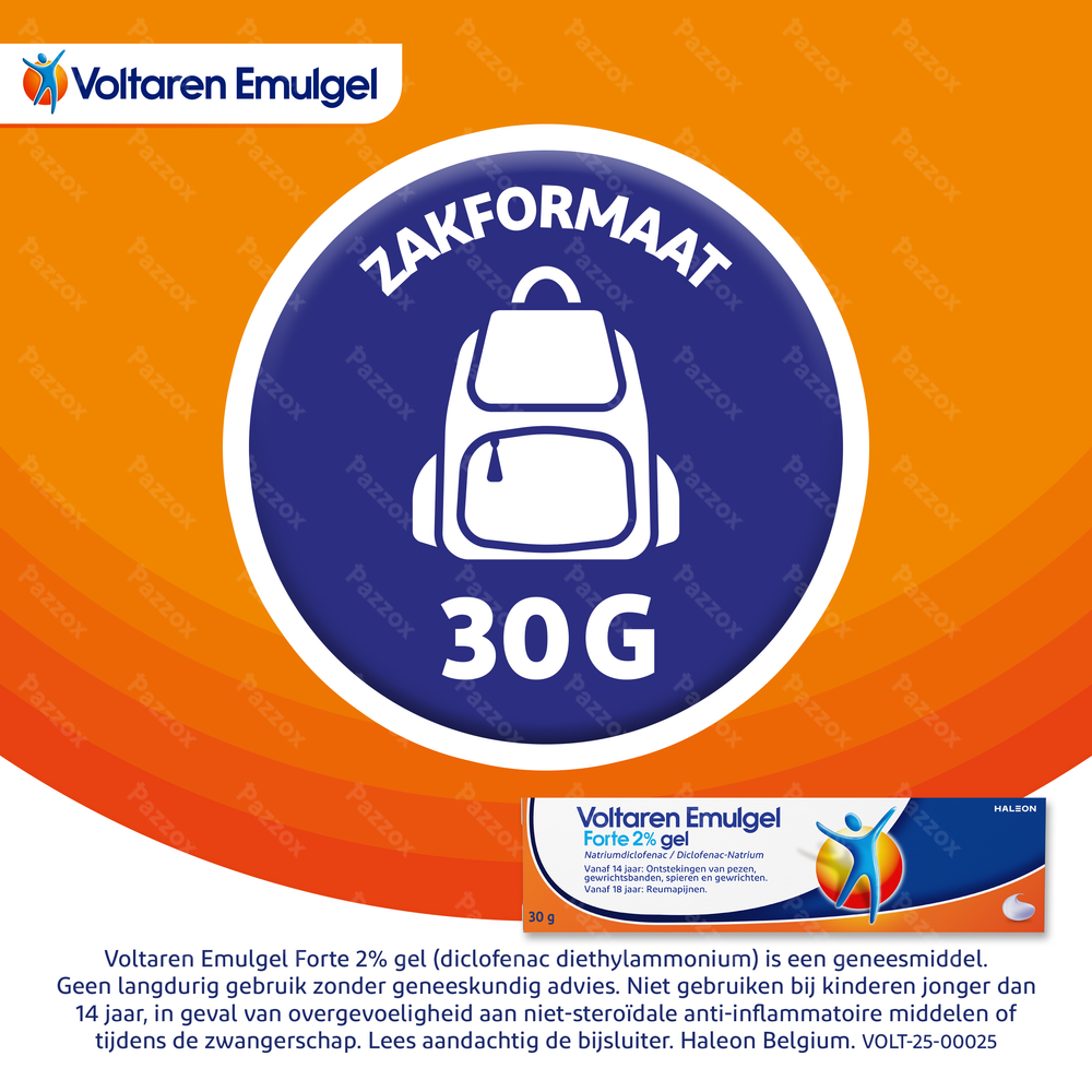 Voltaren Emulgel Forte 2% Pijnverlichtende Gel Spieren En Gewrichten 30g