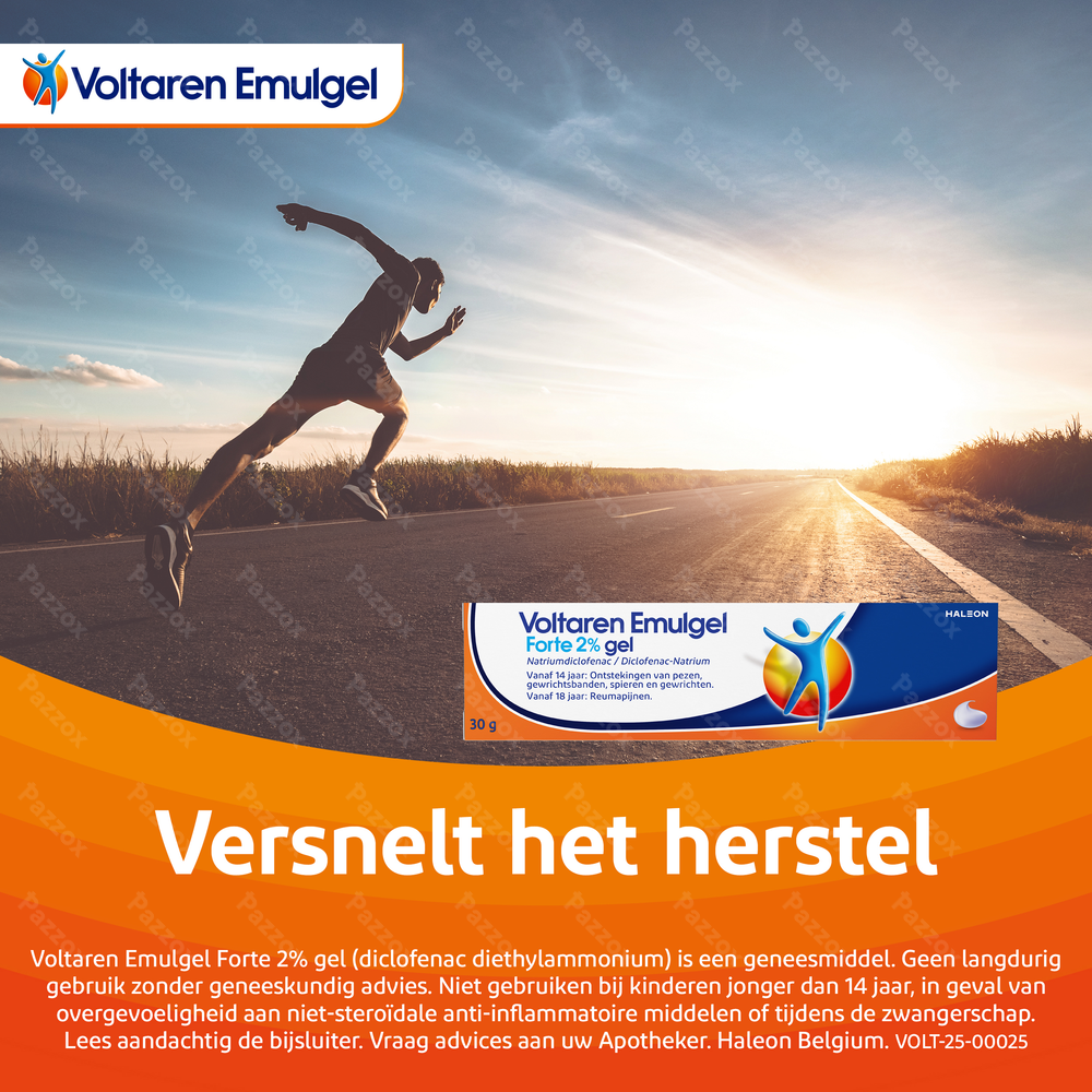 Voltaren Emulgel Forte 2% Pijnverlichtende Gel Spieren En Gewrichten 30g