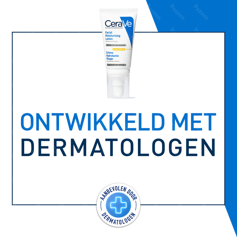 CeraVe Hydraterende Gezichtscrème SPF50 52ml