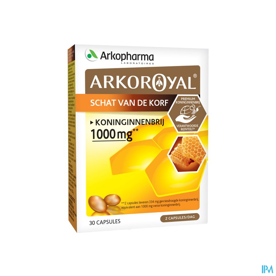 Arkoroyal Koninginnenbrij 1000mg 30 Capsules