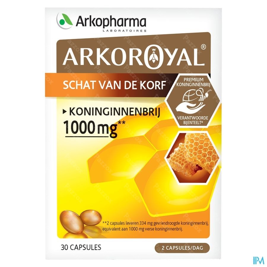 Arkoroyal Koninginnenbrij 1000mg 30 Capsules