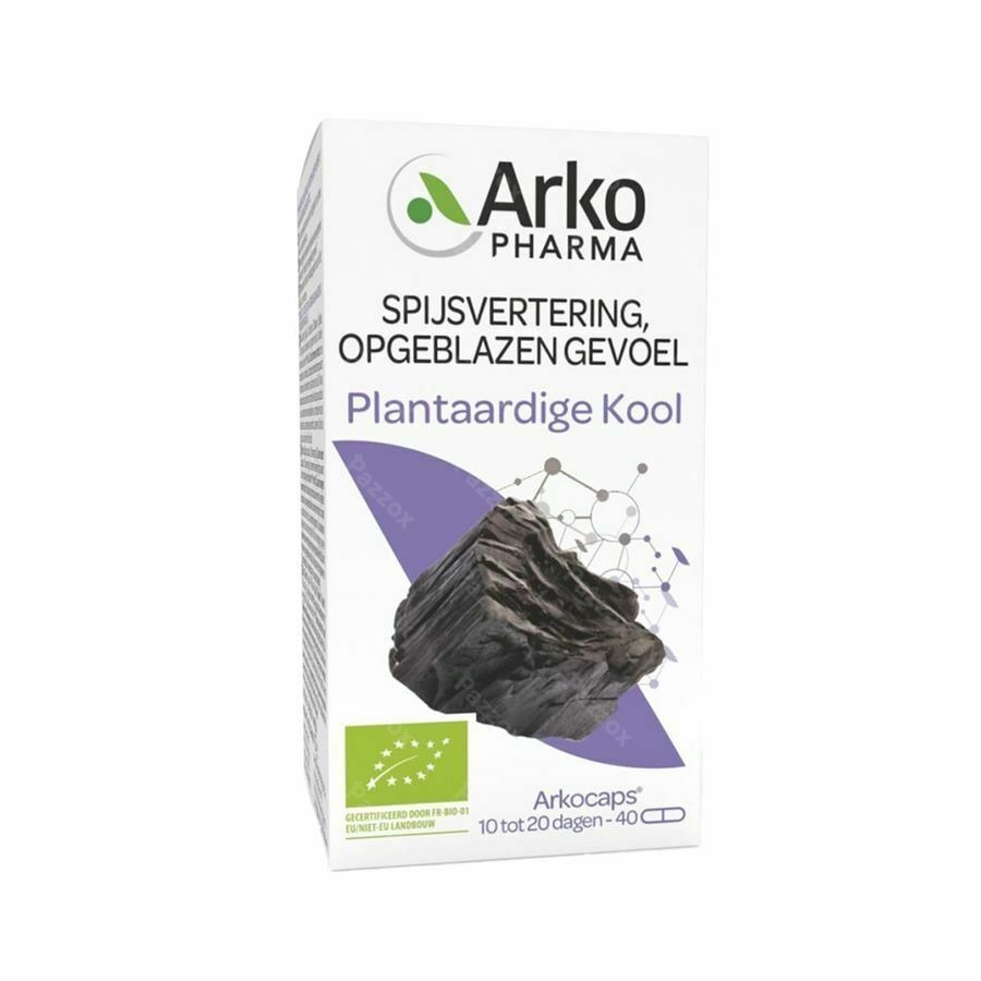 Arkocaps Plantaardige Kool 45 Biologische Capsules